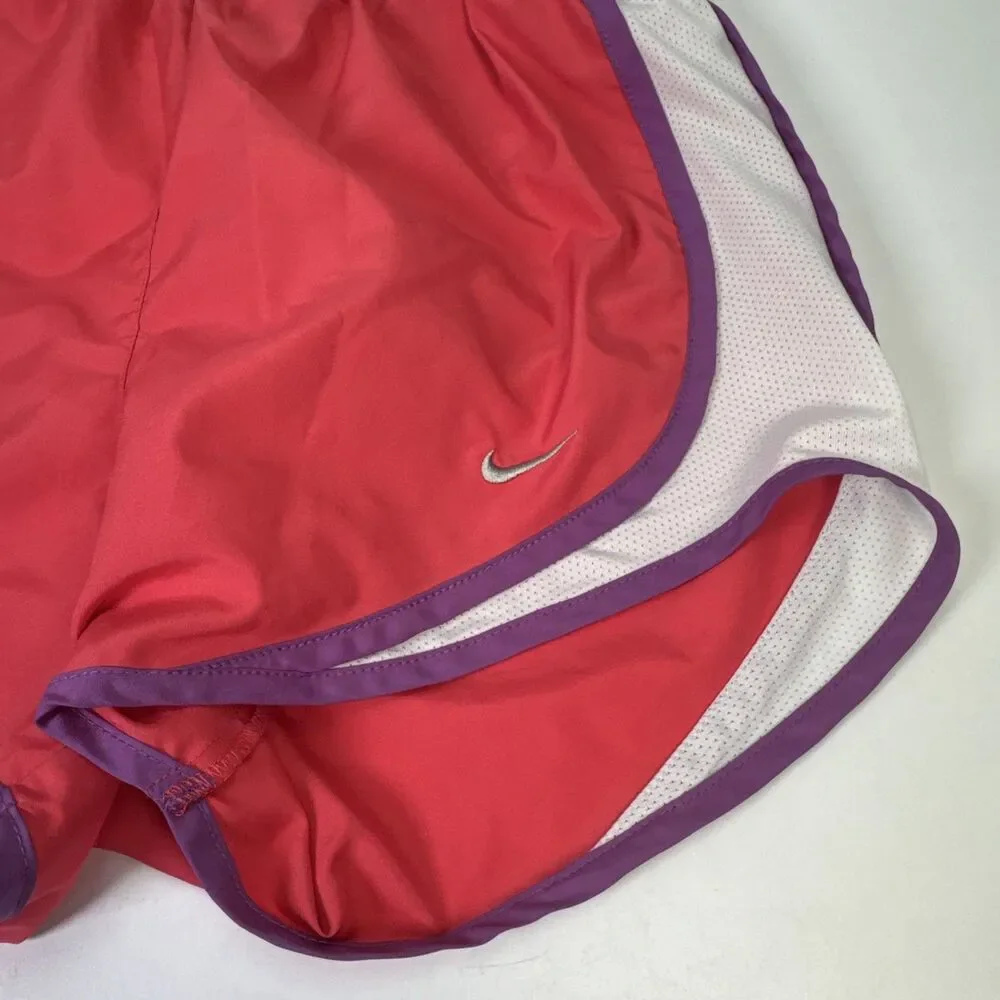 Nike Dri-FIT Tempo Running Shorts Women’s XS Pink Coral Purple Athletic